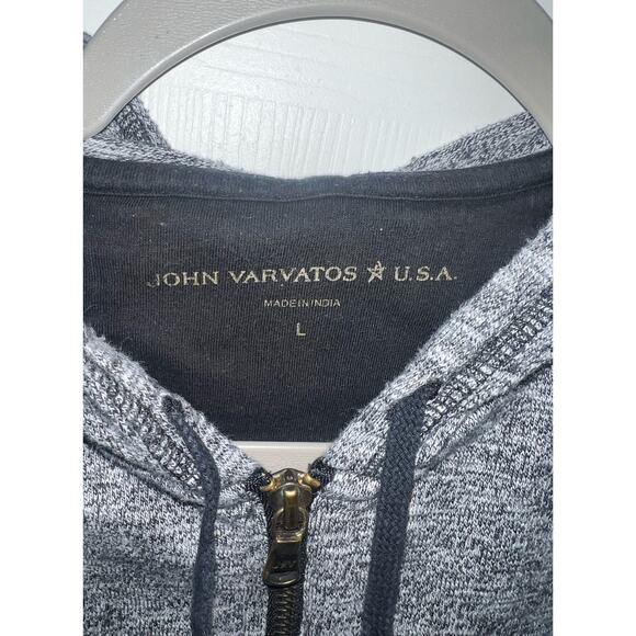 John Varvatos zip-up hoody - size Large - Picture 2 of 7